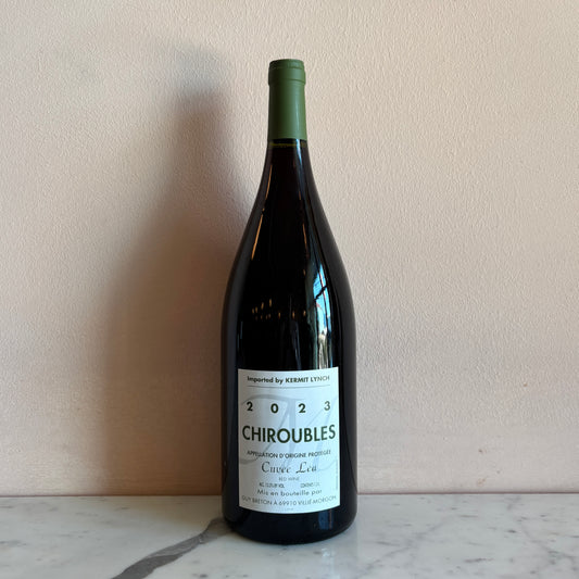 Guy Breton "Cuvée Léa" Chiroubles MAGNUM, Beaujolais, France 2023
