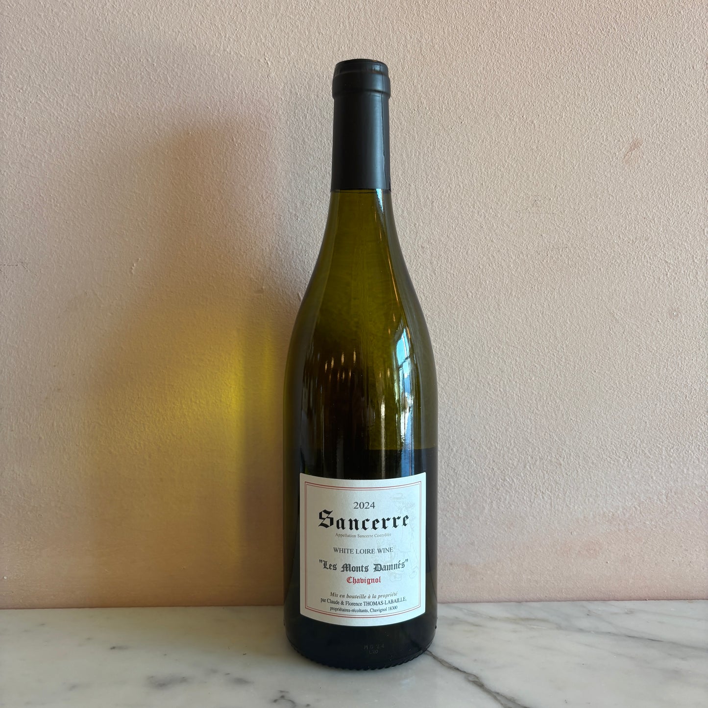 Domaine Thomas-Labaille "Les Monts Damnes" Sancerre Chavignol, Loire Valley, France 2024