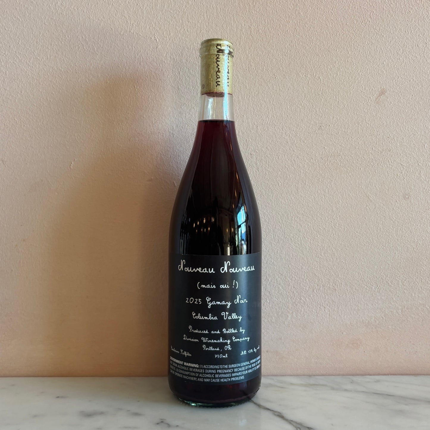 Division "Nouveau Nouveau" Gamay Noir, Columbia Valley, Oregon 2025