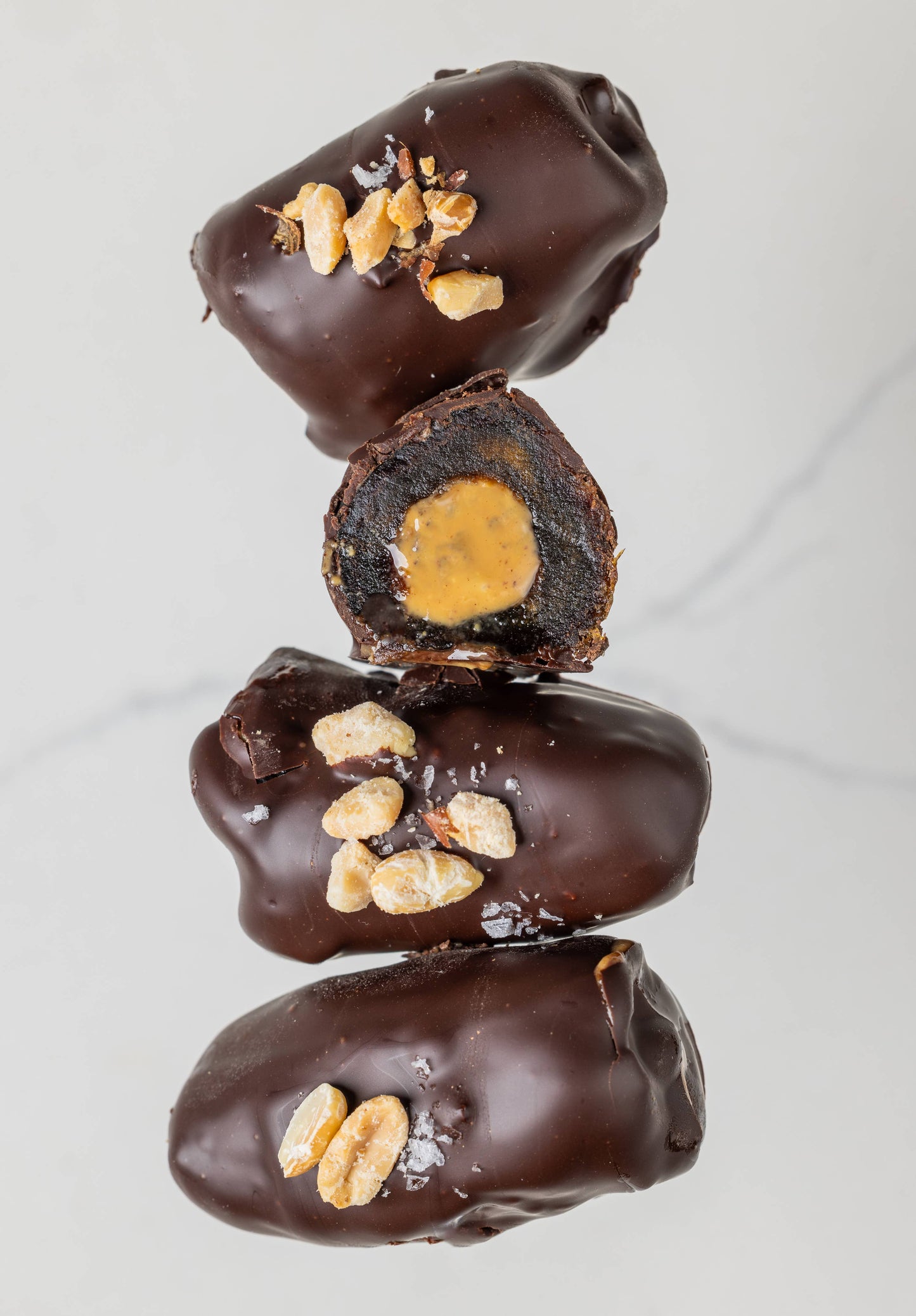 Date Better Peanut Butter Crunch Chocolate Covered Dates