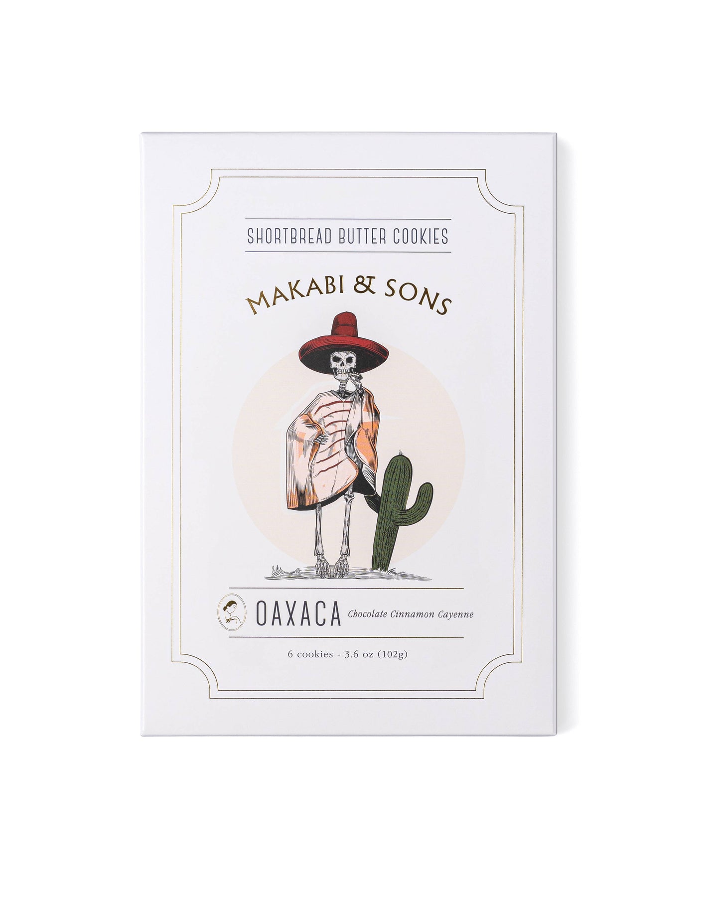 Makabi & Sons Chocolate Cinnamon Cayenne Cookies - Oaxaca